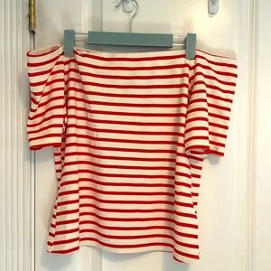 H&M women’s off the shoulder top. Size L